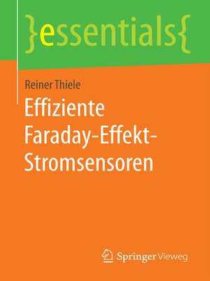cover image of Effiziente Faraday-Effekt-Stromsensoren
